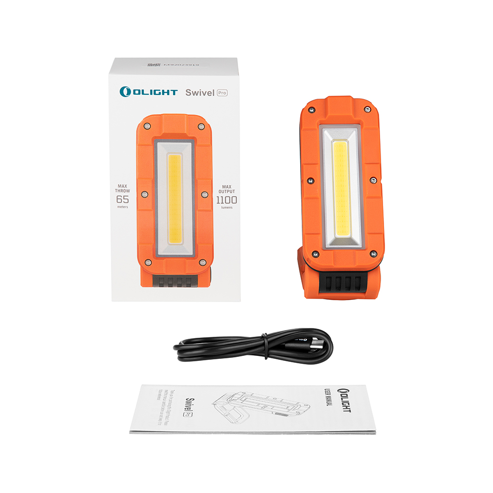 OLIGHT SWIVEL PRO 1100流明 65米 雙光源工作燈 COB+LED USB-C 強力磁鐵 OLIGHT SWIVEL PRO 1100流明 65米 雙光源工作燈 COB+LED USB-C 強力磁鐵