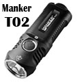 Manker T02 1500流明 2AA兼容14500鋰電