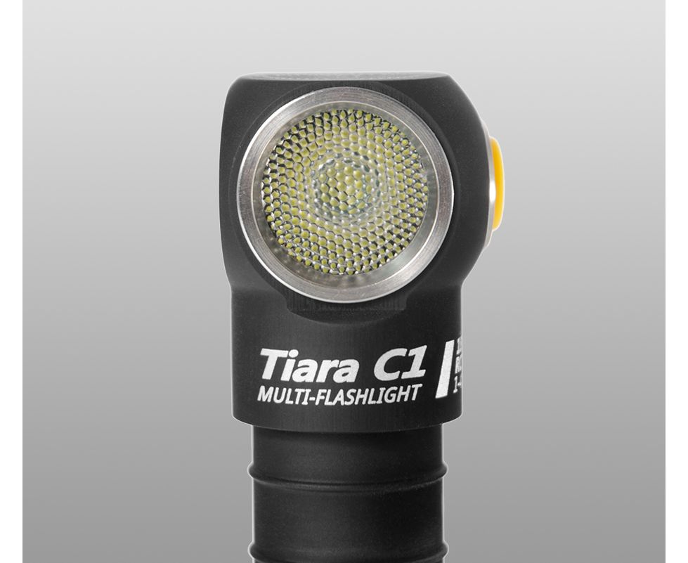Armytek Tiara XP-L C1 黃光 740流明 93米 泛光 頭燈 加贈原廠18350鋰電池