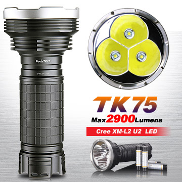 Fenix TK75 小鋼炮 升級版 3*XM-L2 2900lm
