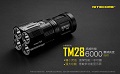 Nitecore TM28 小怪獸 6000流明 XHP35*4 655米 送原廠電池 Nitecore TM28 小怪獸 6000流明 XHP35*4 655米 送原廠電池