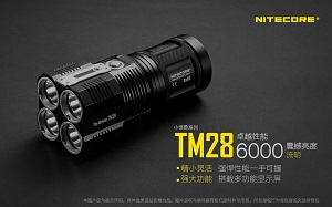 Nitecore TM28 小怪獸 6000流明 XHP35*4 655米 送原廠電池 Nitecore TM28 小怪獸 6000流明 XHP35*4 655米 送原廠電池