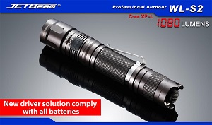 Jetbeam WL-S2 1080流明 CREE XP-L晶片 電池全兼容戰術手電筒 EDC Jetbeam WL-S2 1080流明 CREE XP-L晶片 電池全兼容戰術手電筒 EDC
