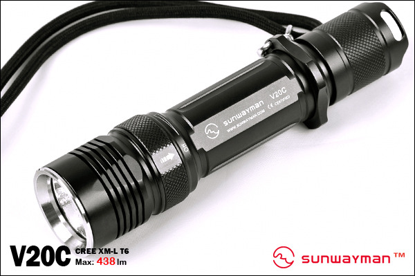 Sunwayman V20C 磁環調控 無級調光戰術手電