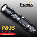 【請參考PD35 TAC】Fenix​​ PD35 xm-l2 強光手電筒正品850流明高亮LED1*18650充電