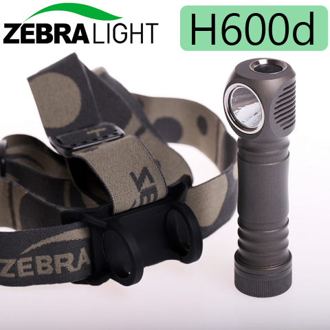 美國 ZebraLight 斑馬光 H600d 第四代 XHP50 1616流明 聚光 中白光 頭燈