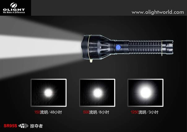 Olight SR95S UT 遠射王 強光搜索手電筒