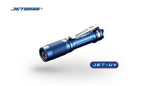 Jetbeam JET-UV 螢光劑檢測燈手電筒365nm專業級LED 驗鈔 AAA電池 Jetbeam JET-UV 螢光劑檢測燈手電筒365nm專業級LED 驗鈔 AAA電池