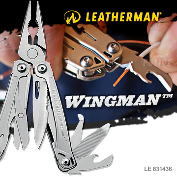 美國 Leatherman Wingman 多功能工具鉗 #832523 14式 單手開啟 現貨供應