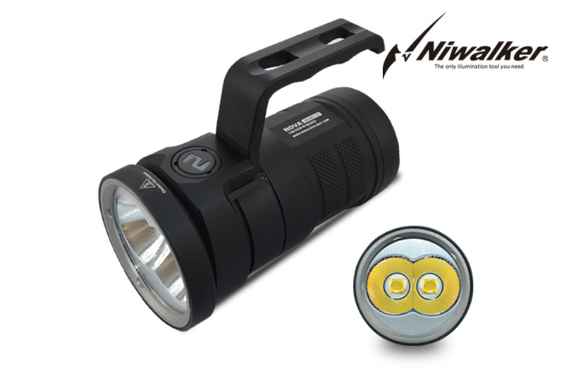 Niwalker Nova MM15 4x18650 手電筒(不含鋰電池)