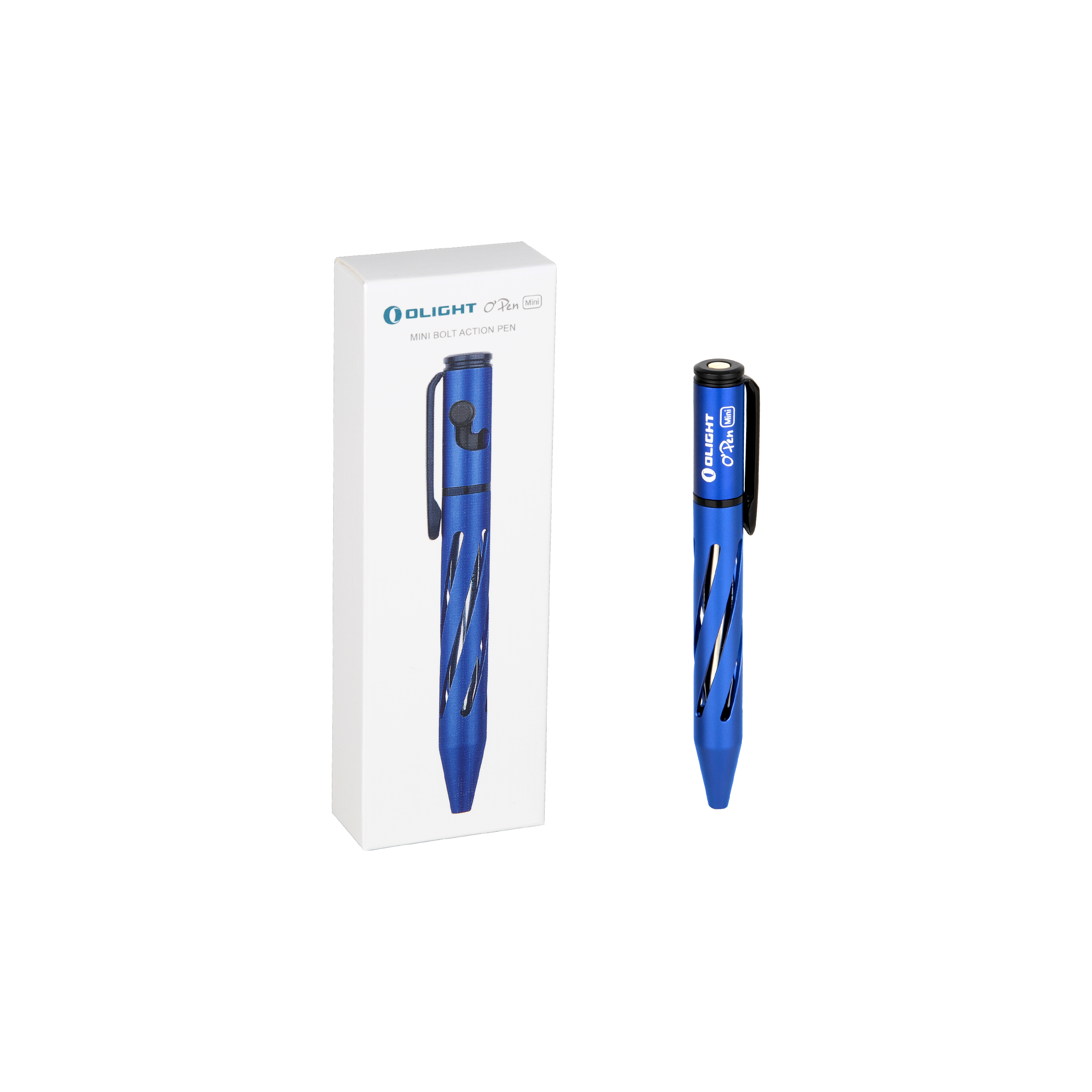 OLIGHT OPEN MINI 筆 不鏽鋼 迷你圓珠筆 附背夾 好書寫 送禮