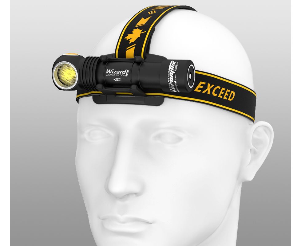 【停產】加拿大 Armytek Wizard 巫師 PRO NICHIA LED 1400流明 頭燈 手電筒 登山安全首選 USB 含電池 中白光 