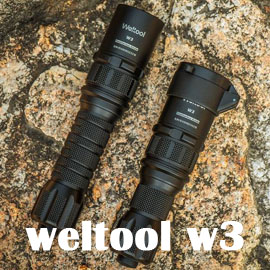 weltool w3 黃激光戰術手電筒 新遠射小手電筒 18650